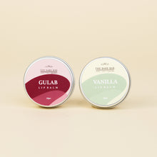 Load image into Gallery viewer, Gulab &amp; Vanilla Lip Balm Duo
