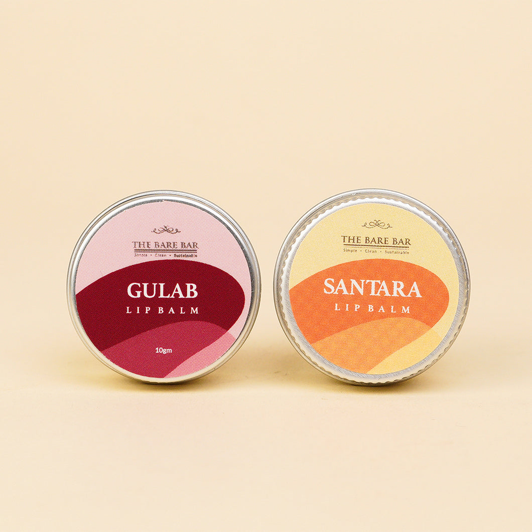 Gulab & Santara Lip Balm Duo