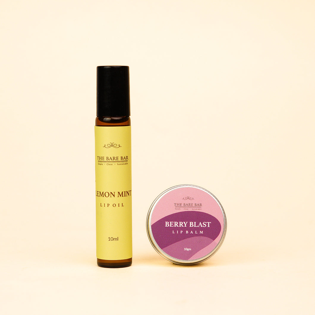 Berry Blast & Lemon Mint Lip Care Combo