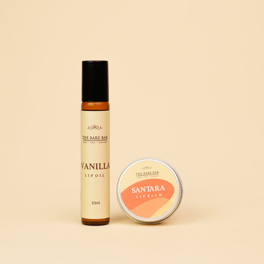 Santara & Vanilla Lip Care Set