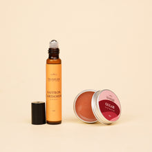 Load image into Gallery viewer, Gulab &amp; Saffron Cardamom Lip Care Set
