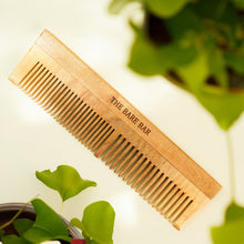 Load image into Gallery viewer, Neem Wood Hair Comb
