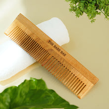 Load image into Gallery viewer, Neem Wood Hair Comb
