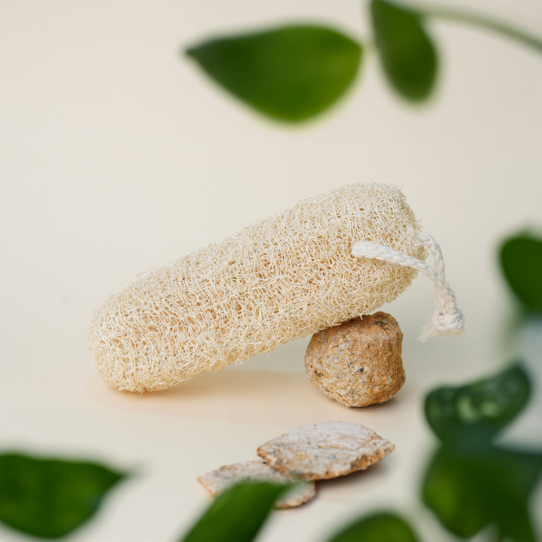 Natural Vegetable Loofah - Body scrubber - Pack of 3