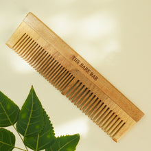 Load image into Gallery viewer, Neem Wood Hair Comb
