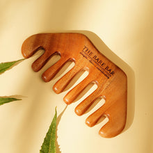 Load image into Gallery viewer, Neem Wood Massager Comb
