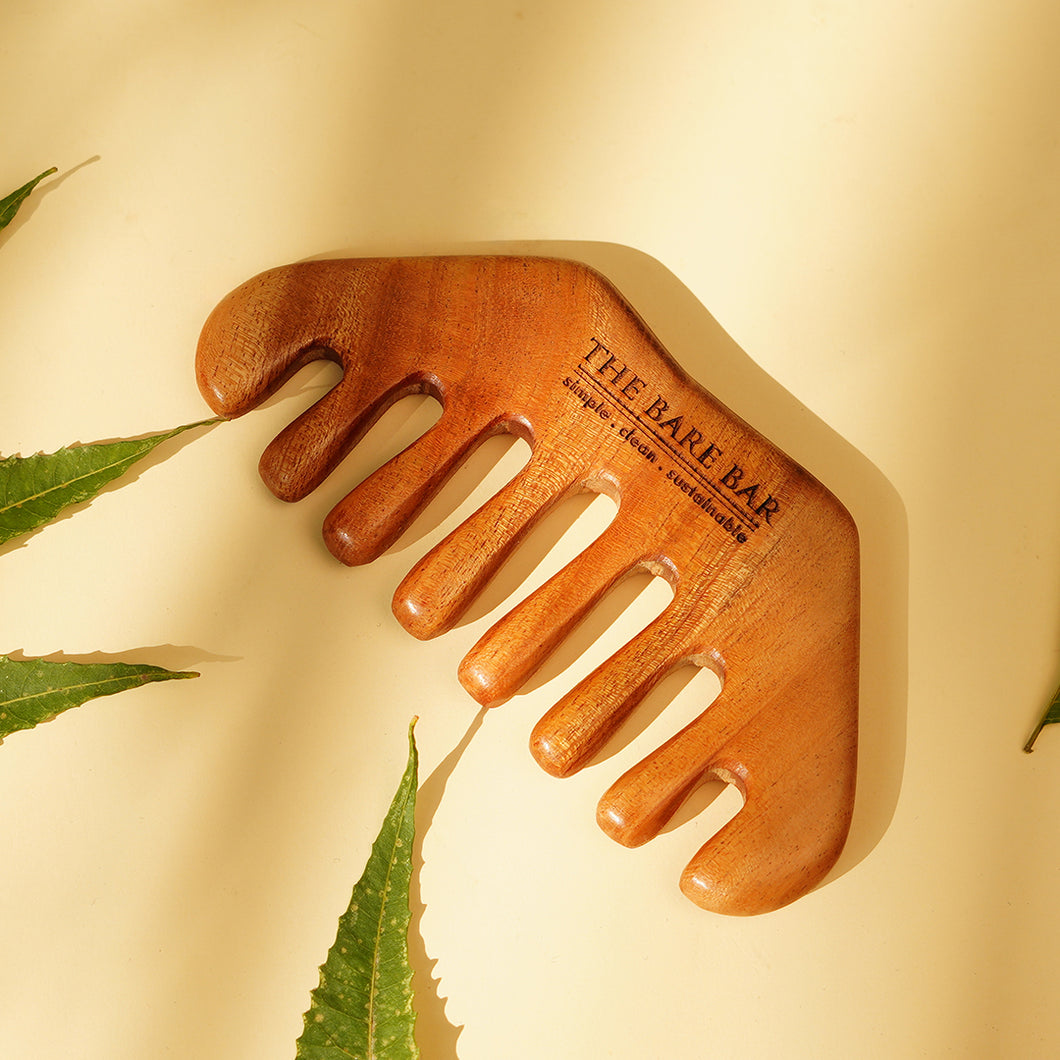 Neem Wood Massager Comb