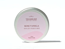 Load image into Gallery viewer, Rose Vanilla Solid Perfume - 50gm
